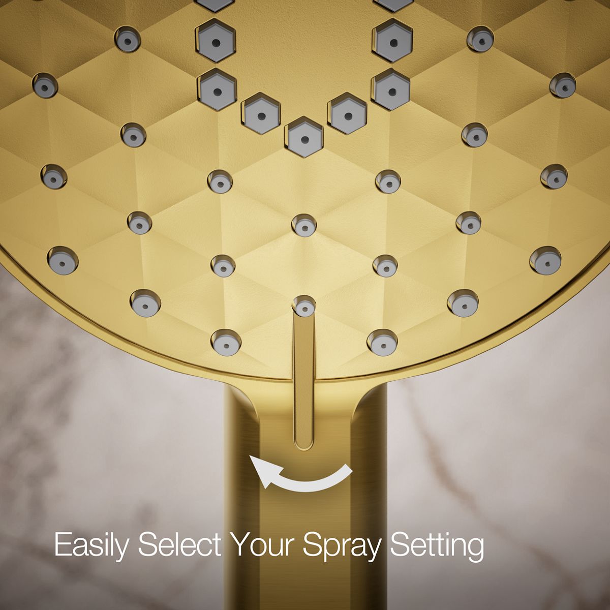close-up view of product detail function