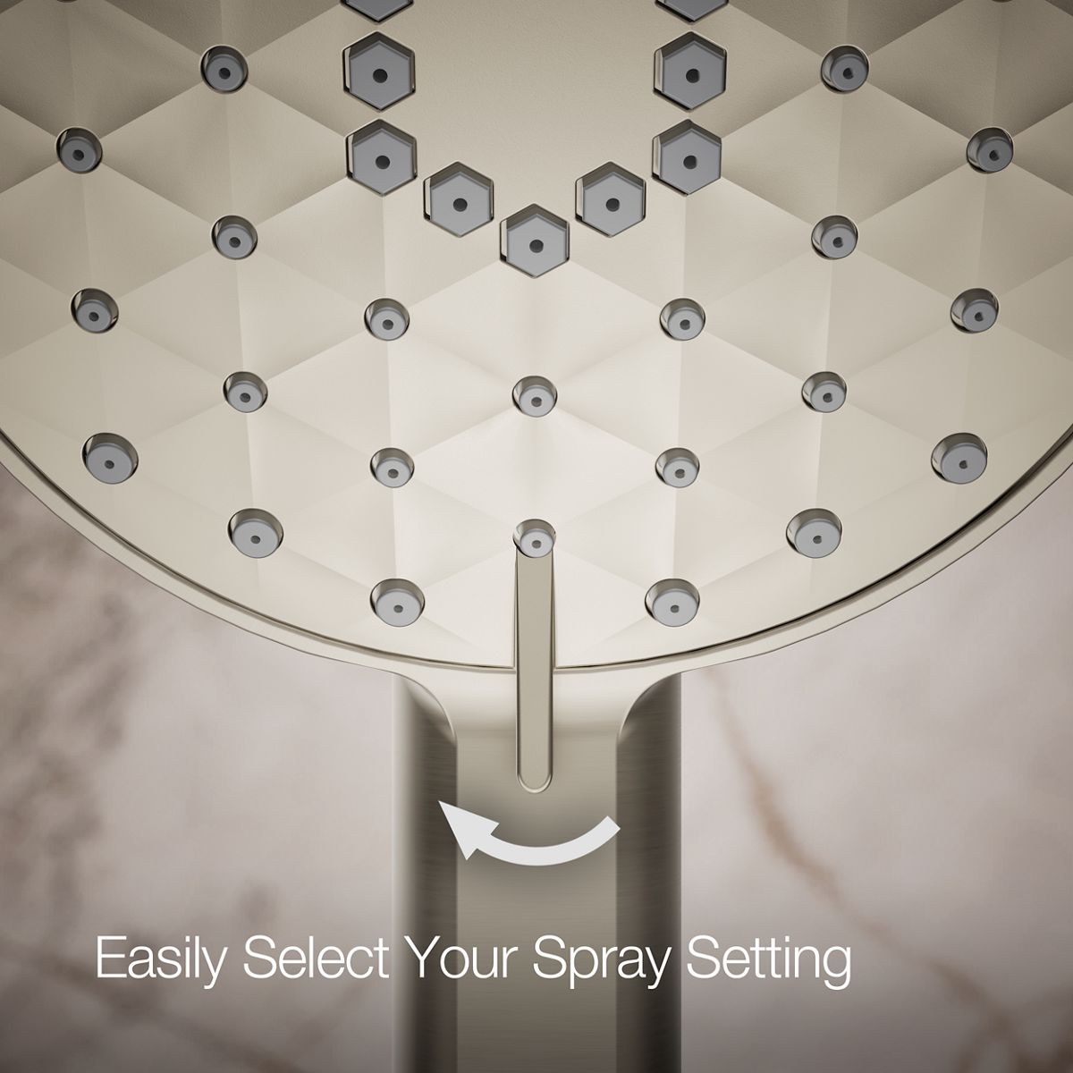 close-up view of product detail function