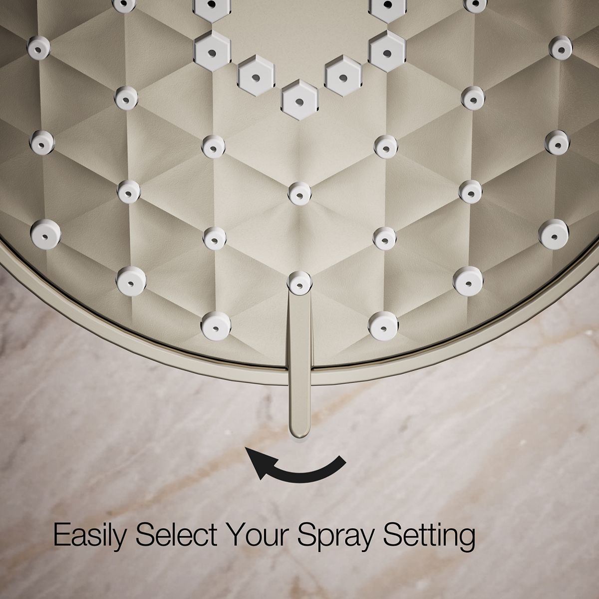 Awaken G110 Three-Function Showerhead, 1.75 gpm | K-72419-G | KOHLER
