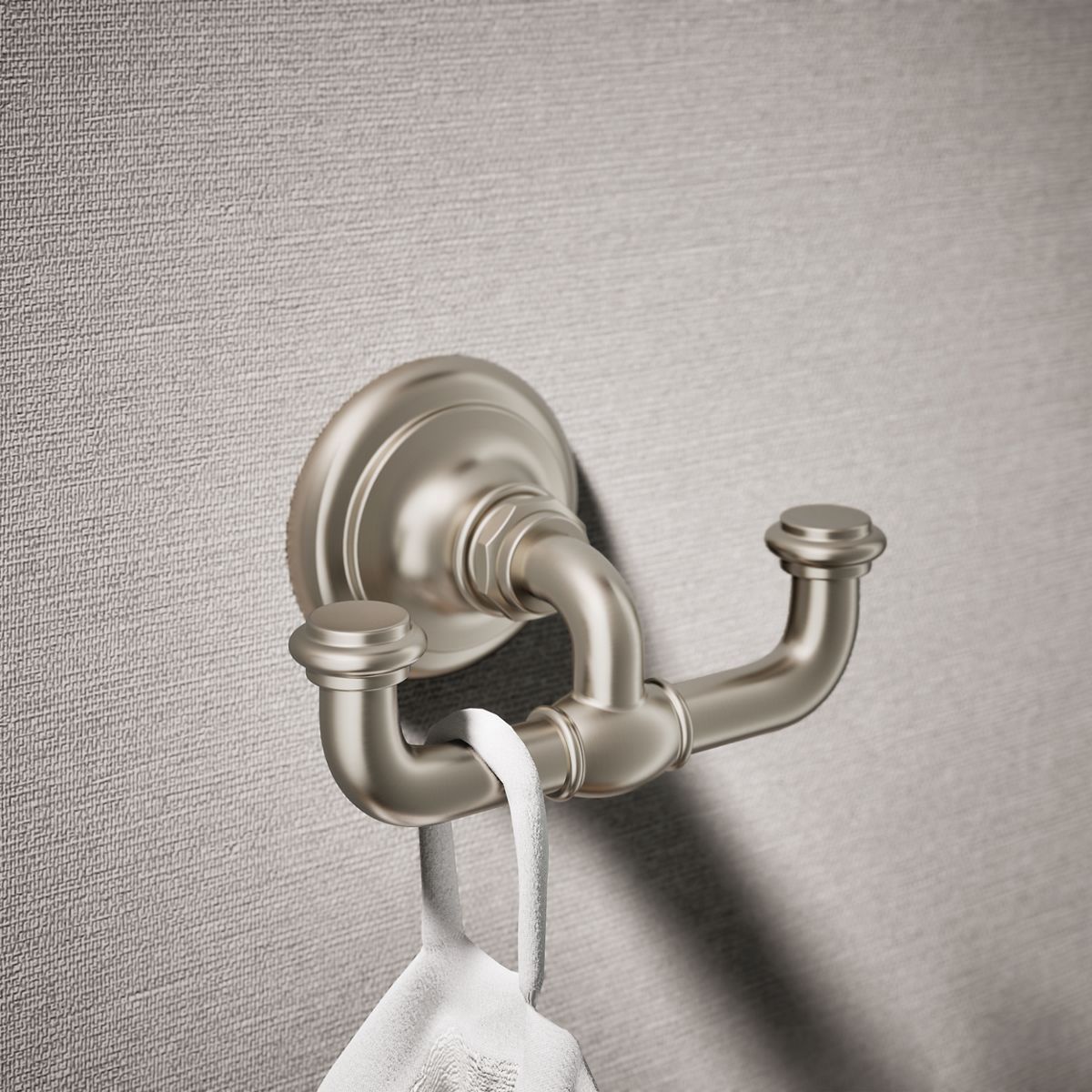 KOHLER | 72572 | Artifacts™| Double robe hook