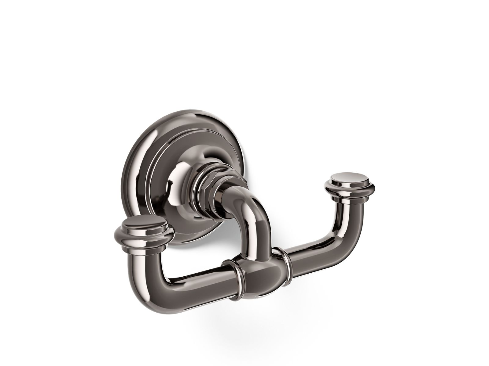 Kohler 72572 Artifacts Double Robe Hook - Vibrant Titanium