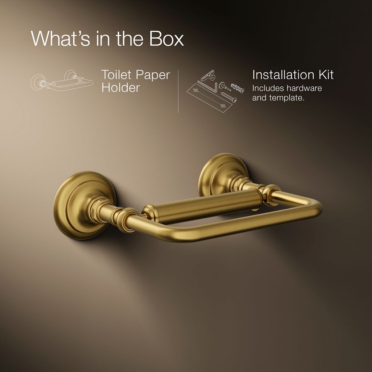 Artifacts Pivoting Toilet Paper Holder | K-72573 | KOHLER