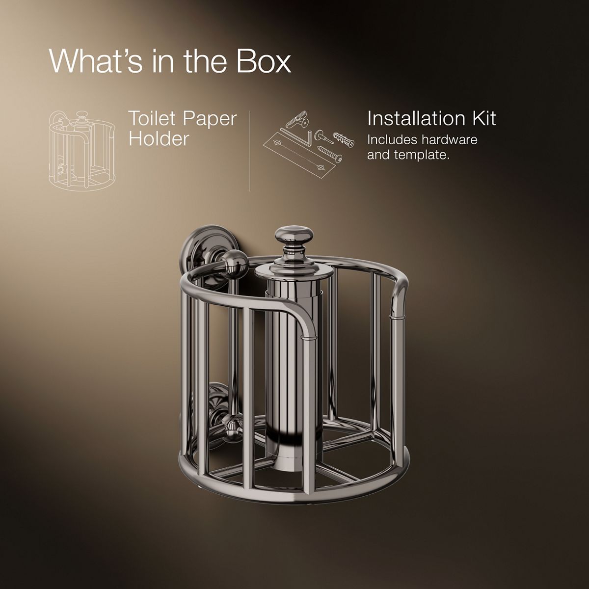 Artifacts Toilet Paper Carriage | K-72576 | KOHLER