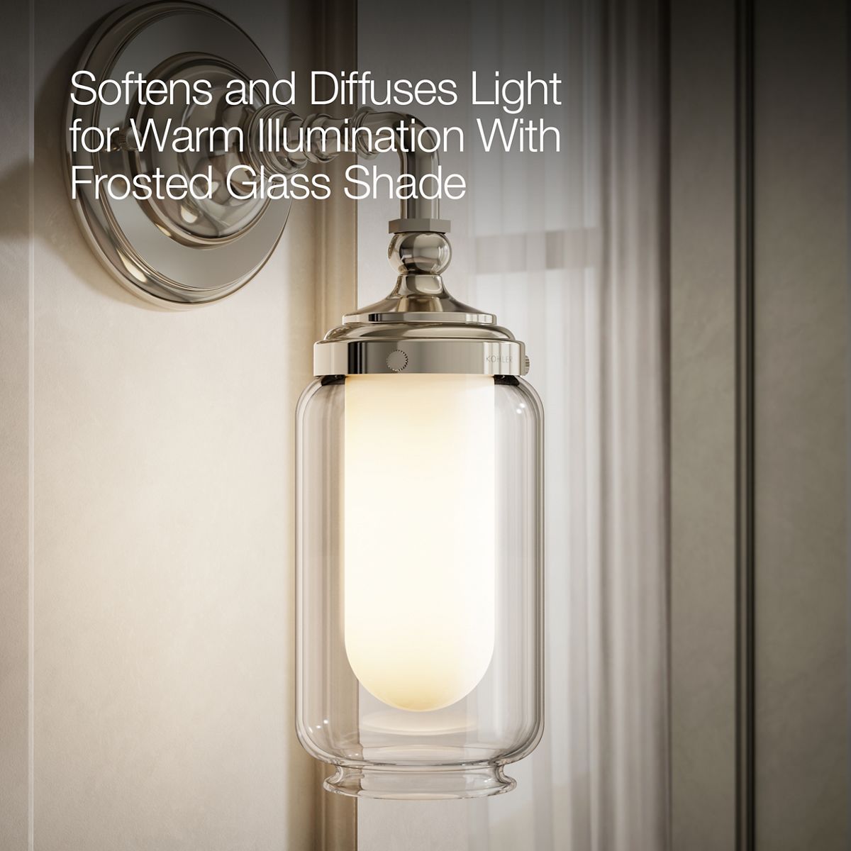【ピコザカ様】抽象画 スポットライト　K-2504IN31 Z-2505DL14 KOHLER | K-72584 | Artifacts Single Wall Sconce