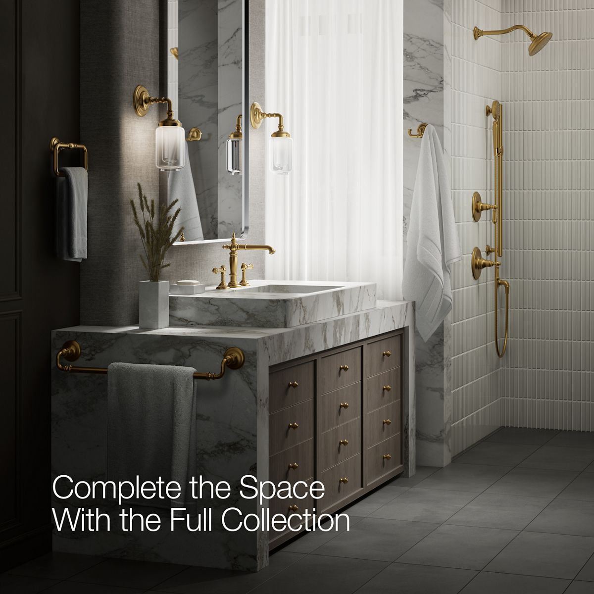 KOHLER | 72760 | Artifacts™| Bathroom sink faucet spout with