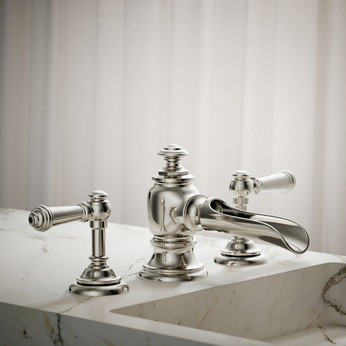 Artifacts Flume Bathroom Sink Spout | K-72761 | KOHLER