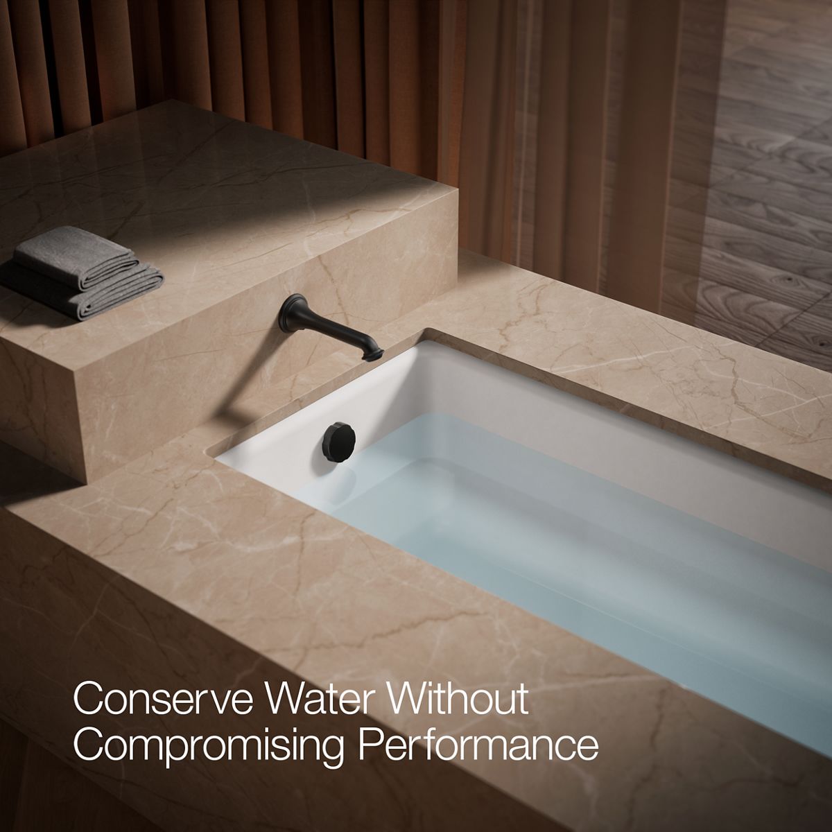Artifacts Wall-Mount Bath Spout With Turned Design | K-72792| KOHLER