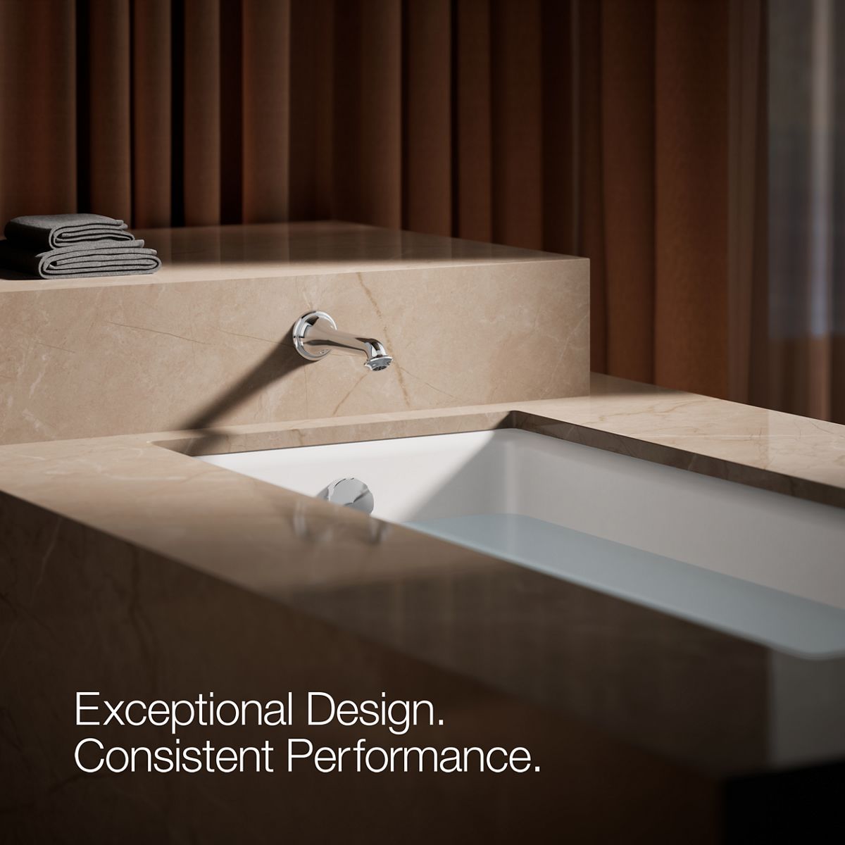Prime Store Artifacts Wall-Mount Bath Spout With Turned Design | K-72792| KOHLER