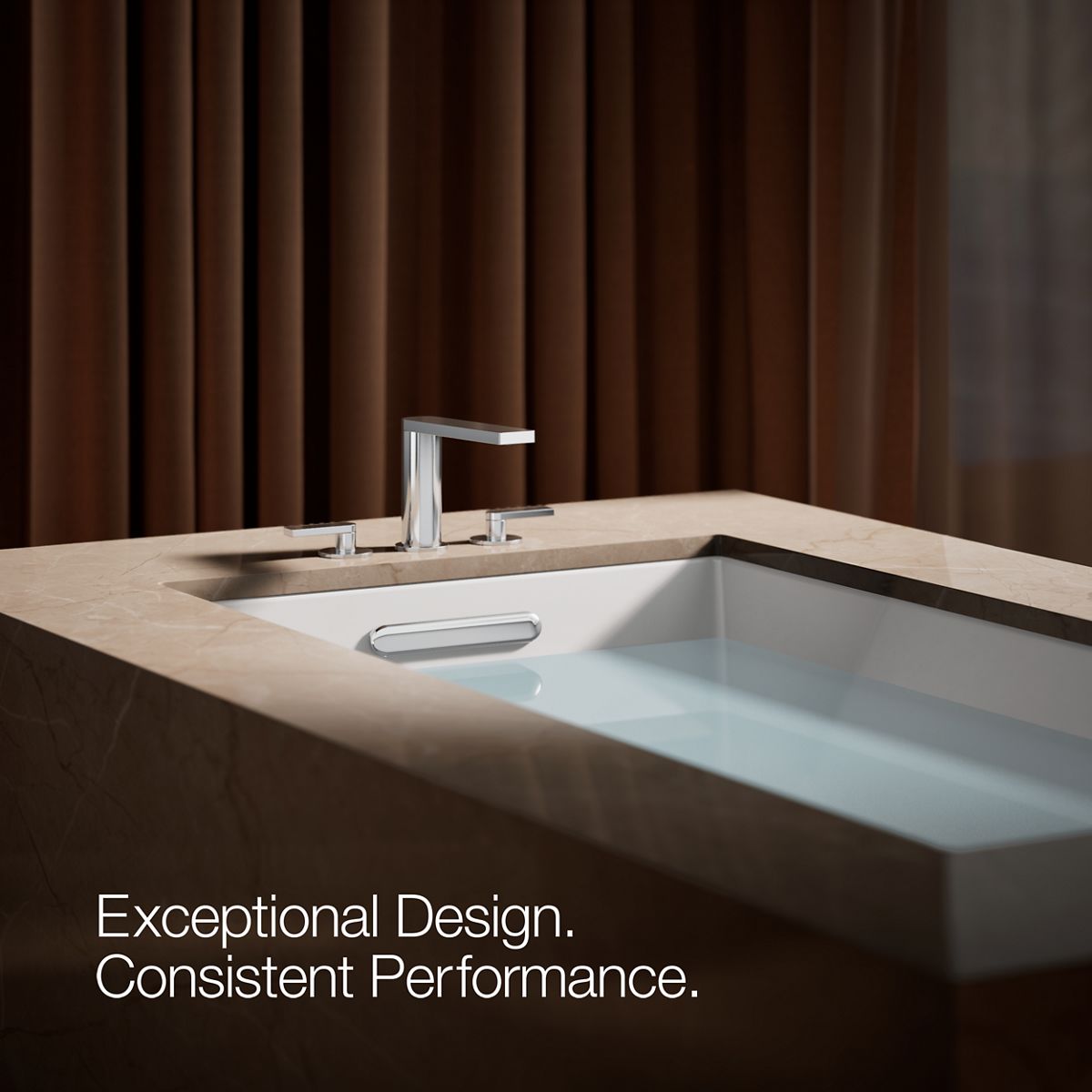 KOHLER | 73081-4 | Composed™| Deck-mount bath faucet with lever