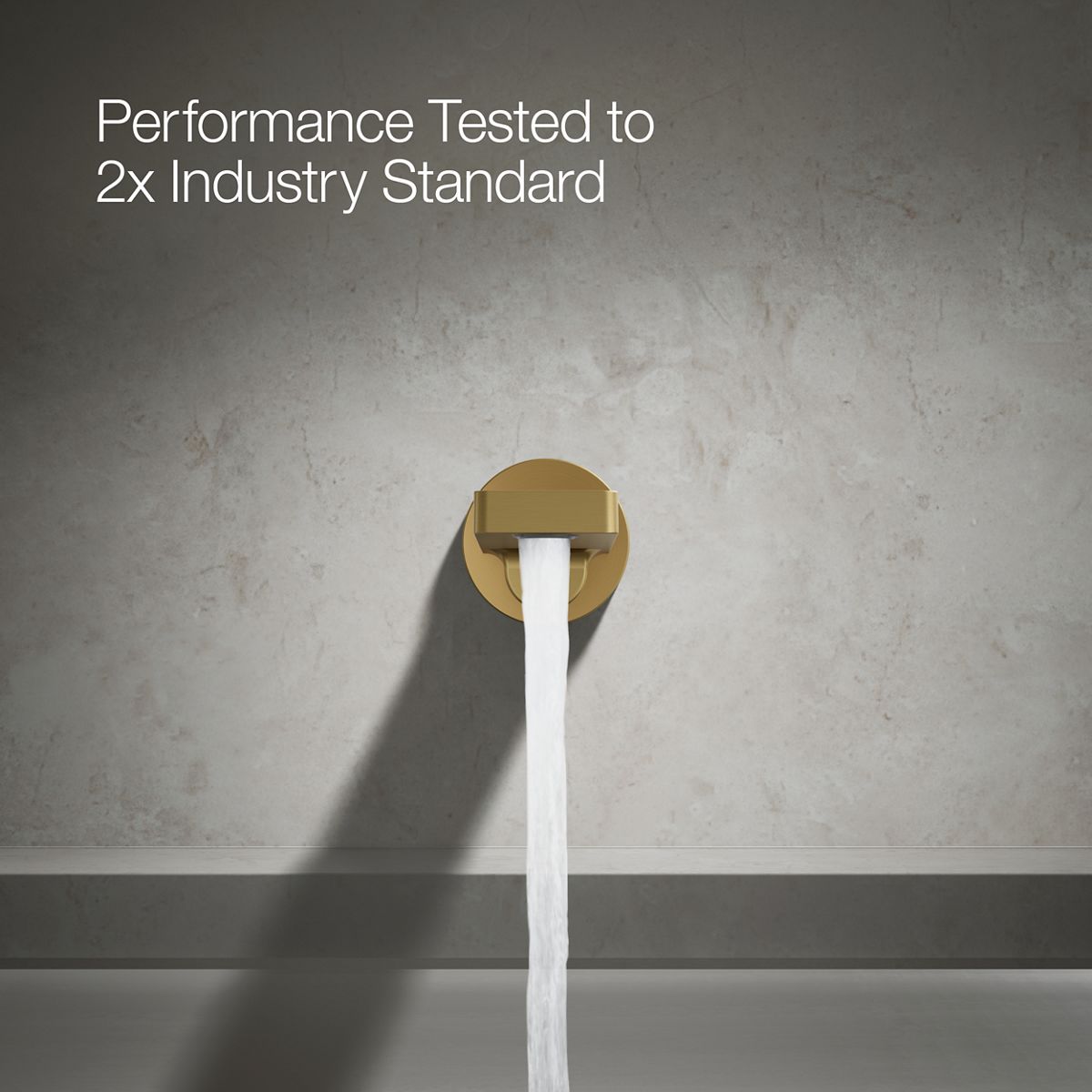 Composed Wall-Mount Bath Spout | K-73120 | KOHLER
