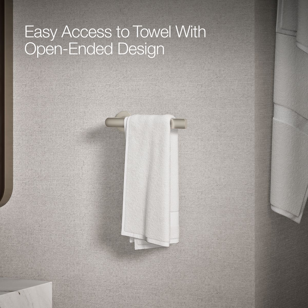 コタロウページ Composed Towel Arm | K-73145 | KOHLER
