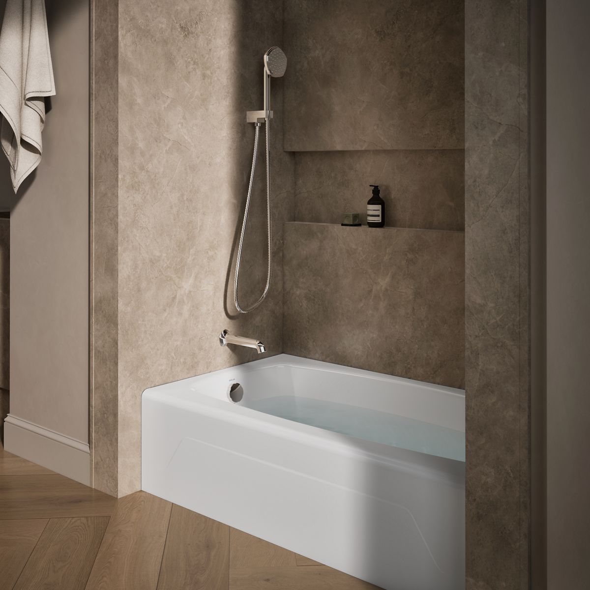 Products in use in close room view