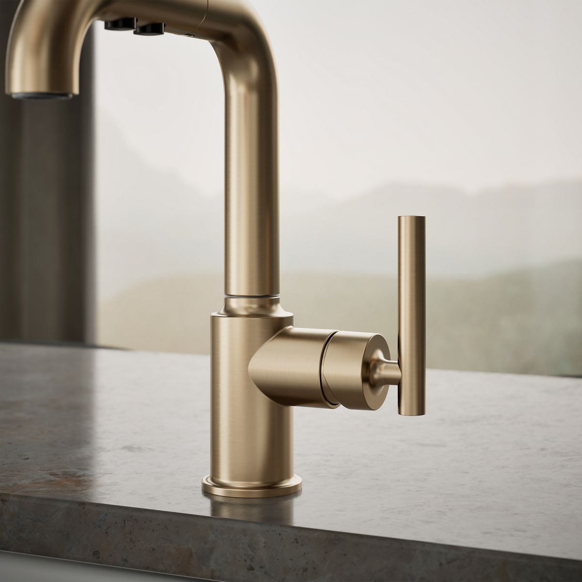 close-up view of product detail function
