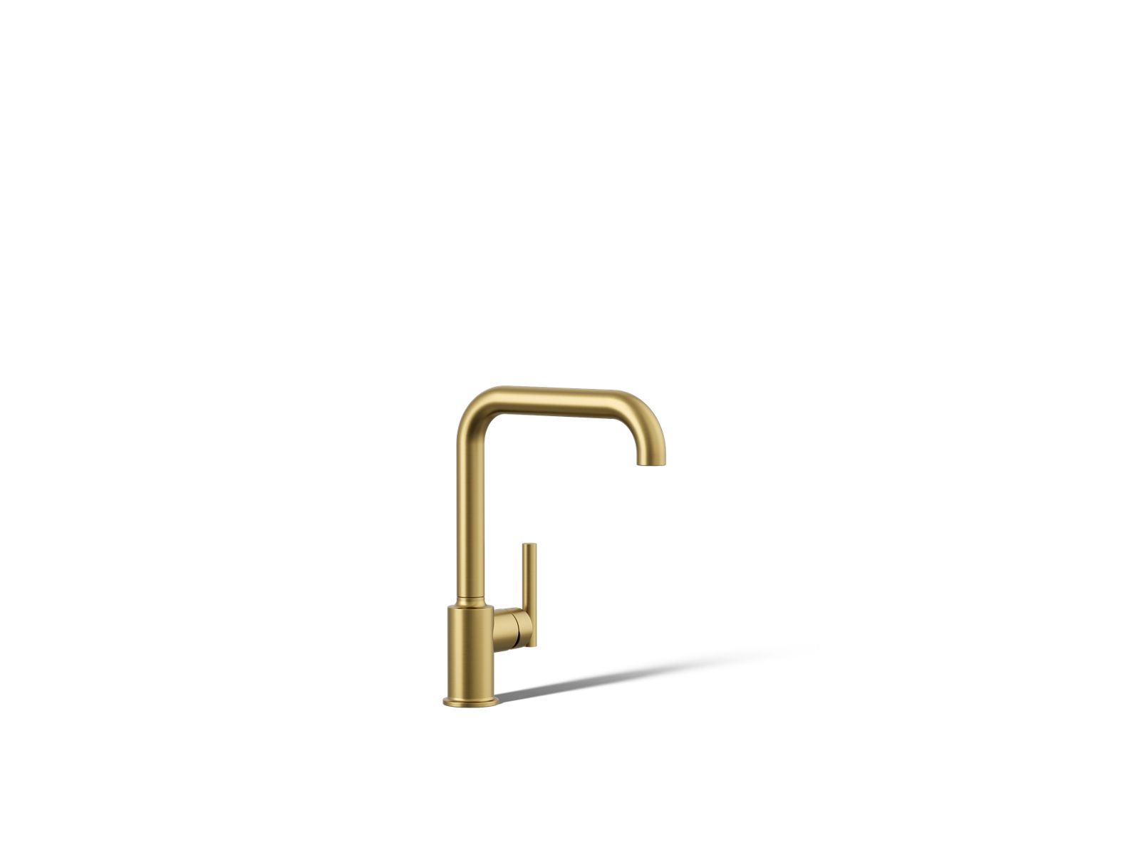 Purist Single-handle kitchen sink faucet