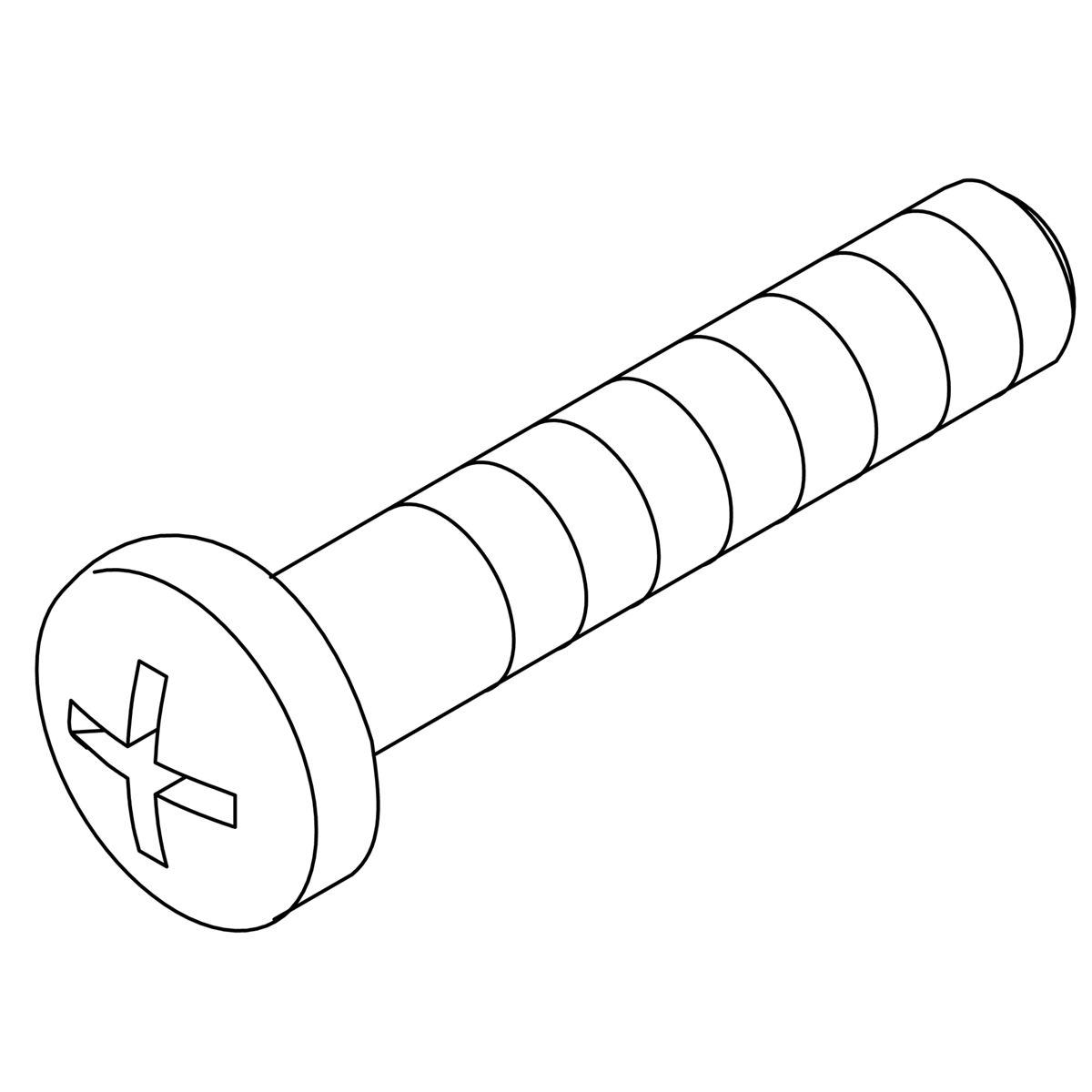 Kohler Genuine Parts Screw, 8-32 X .875, PAN