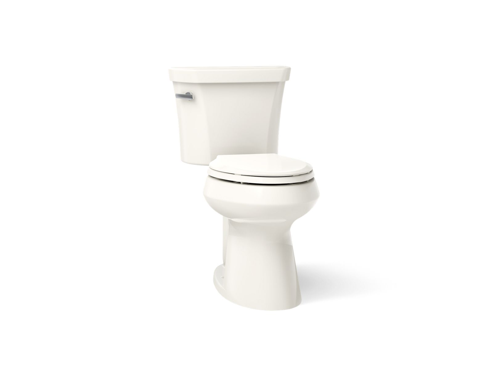 Highline Two-piece elongated toilet with concealed trapway, 1.28 gpf