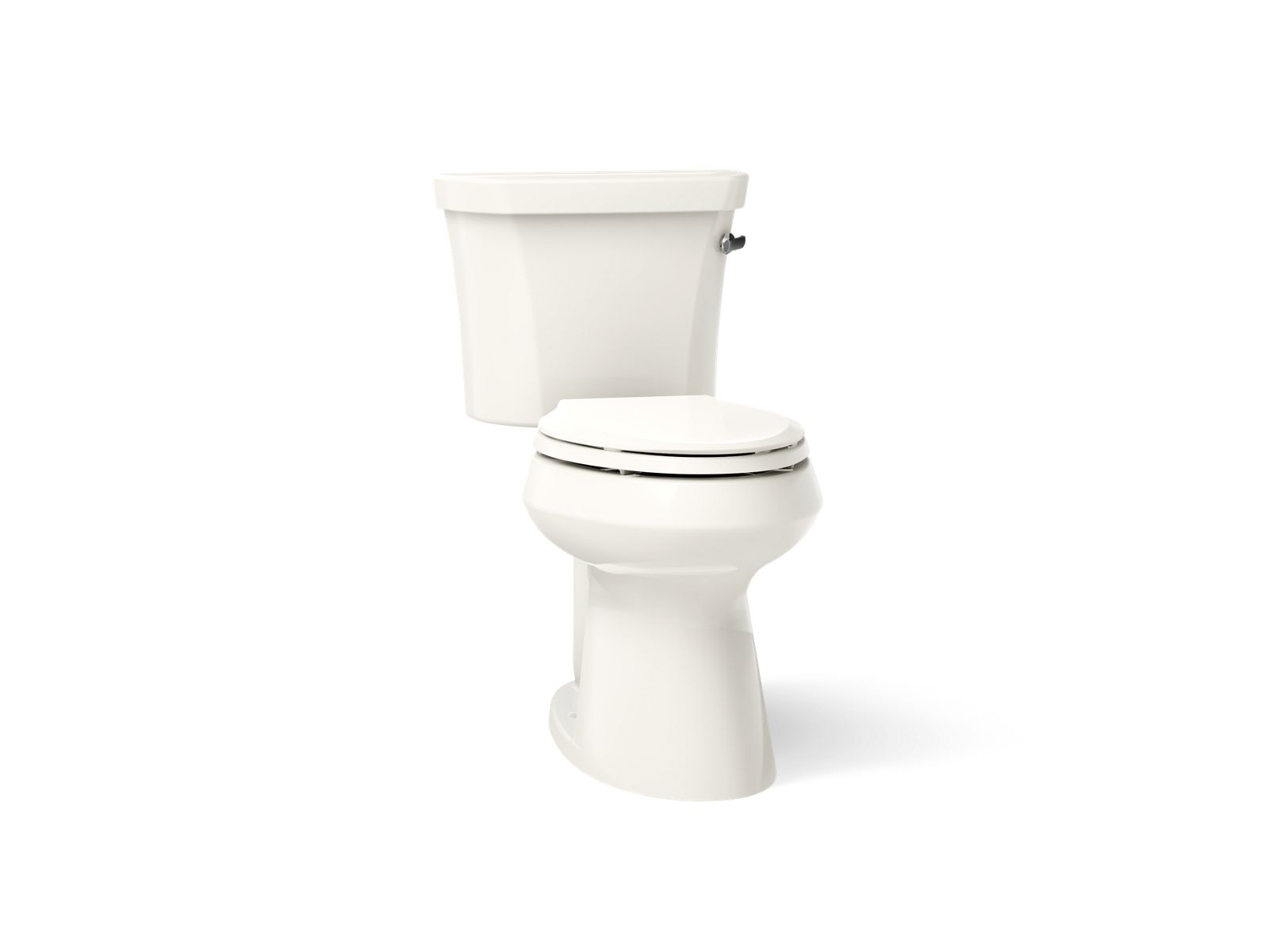 Highline Two-piece elongated toilet with concealed trapway, 1.28 gpf
