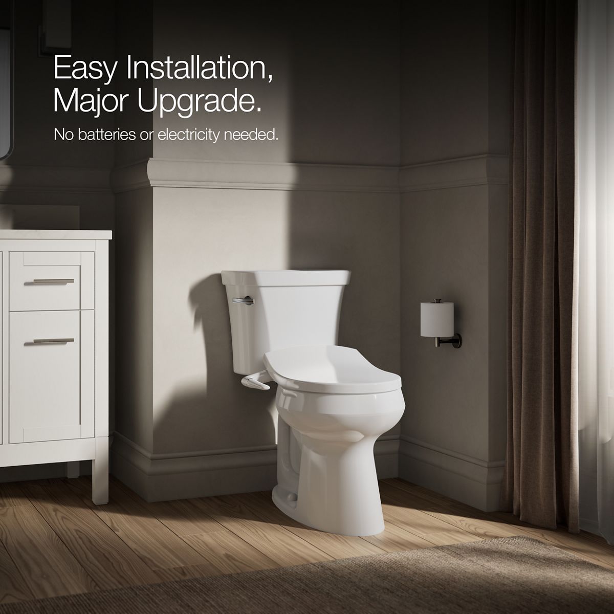 Up to 2 walls & multiple product categories visible, 2-point perspective