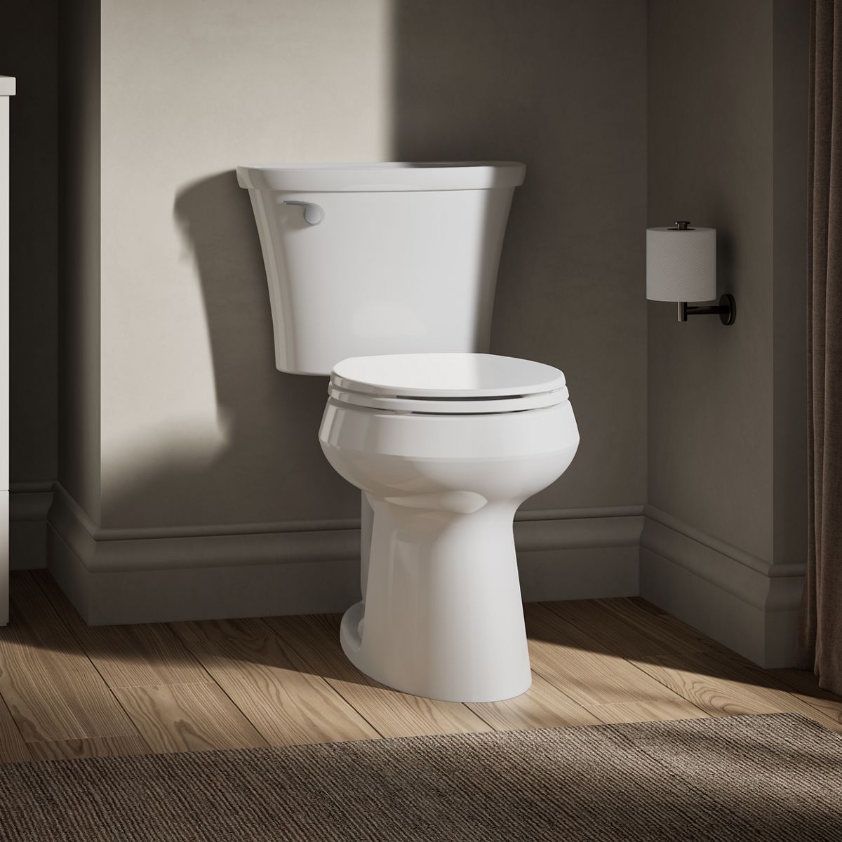 kooo Cavata Comfort Height The Complete Solution Toilet, 1.28 GPF | K