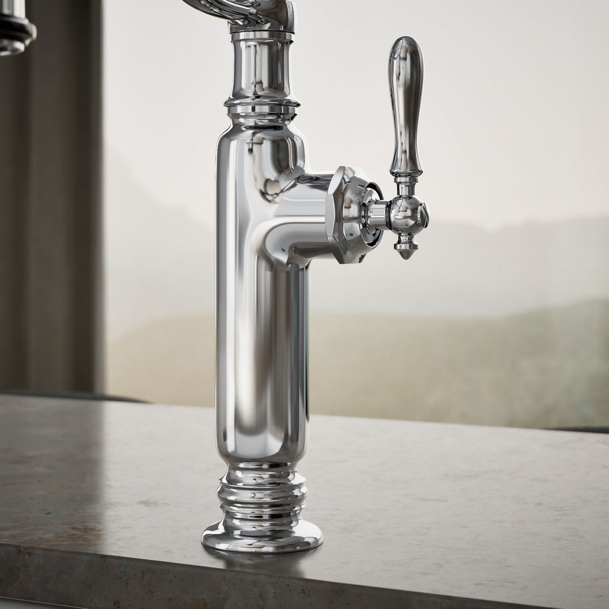 close-up view of product detail function