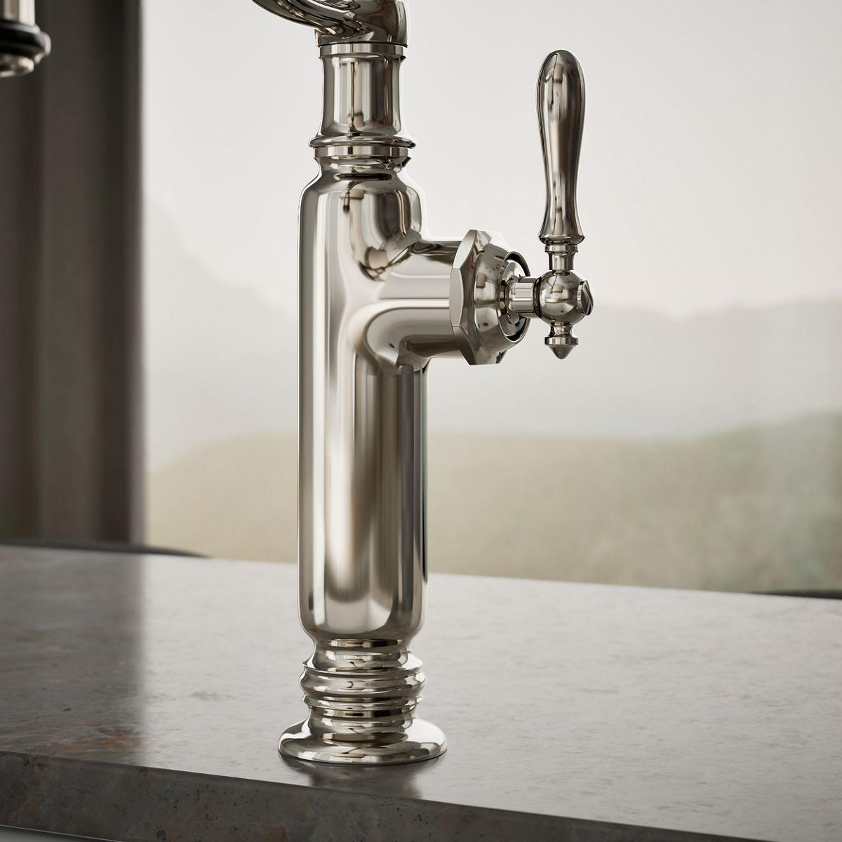close-up view of product detail function
