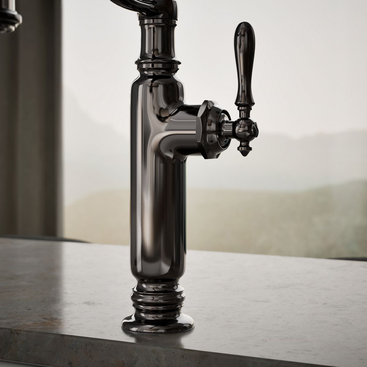 close-up view of product detail function