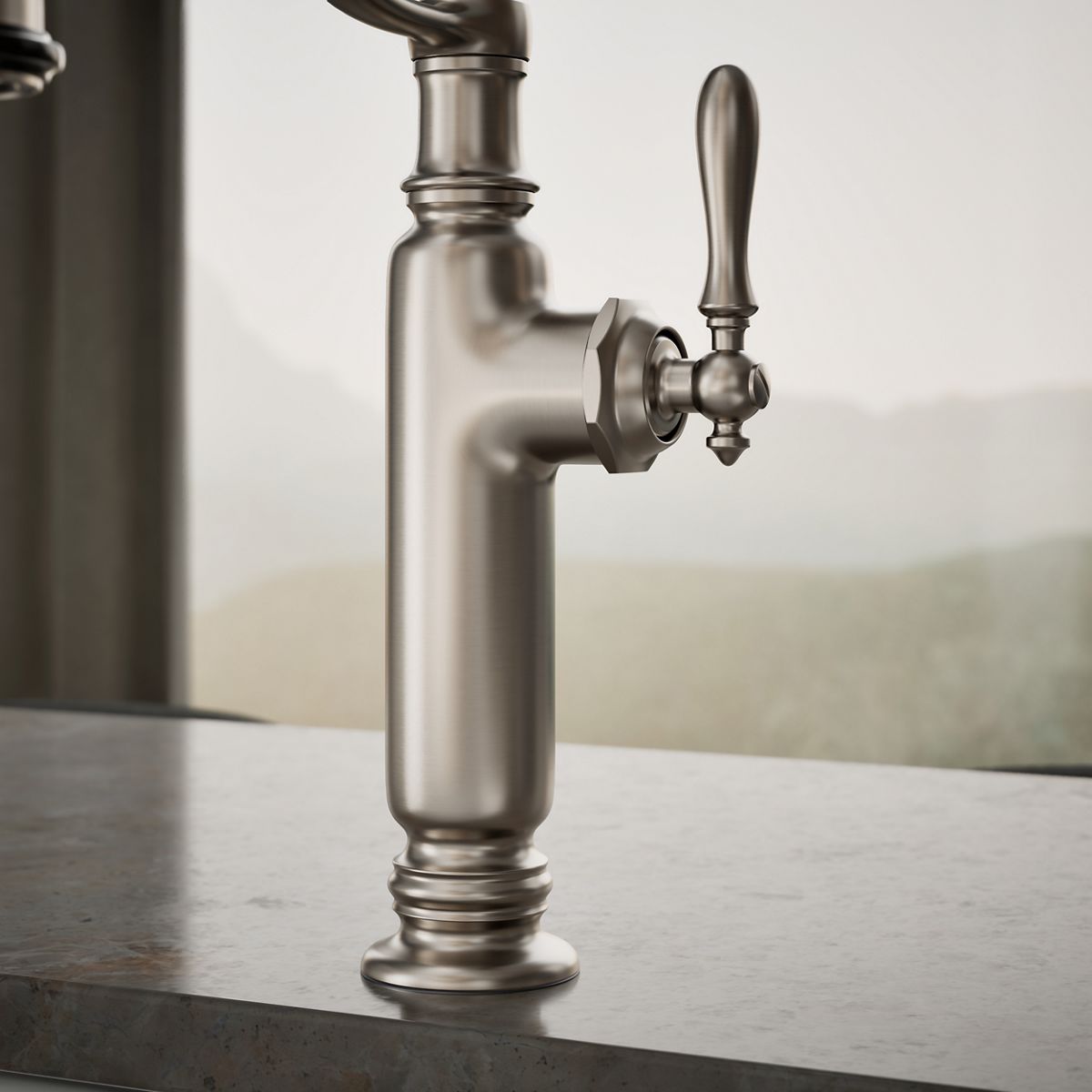 close-up view of product detail function