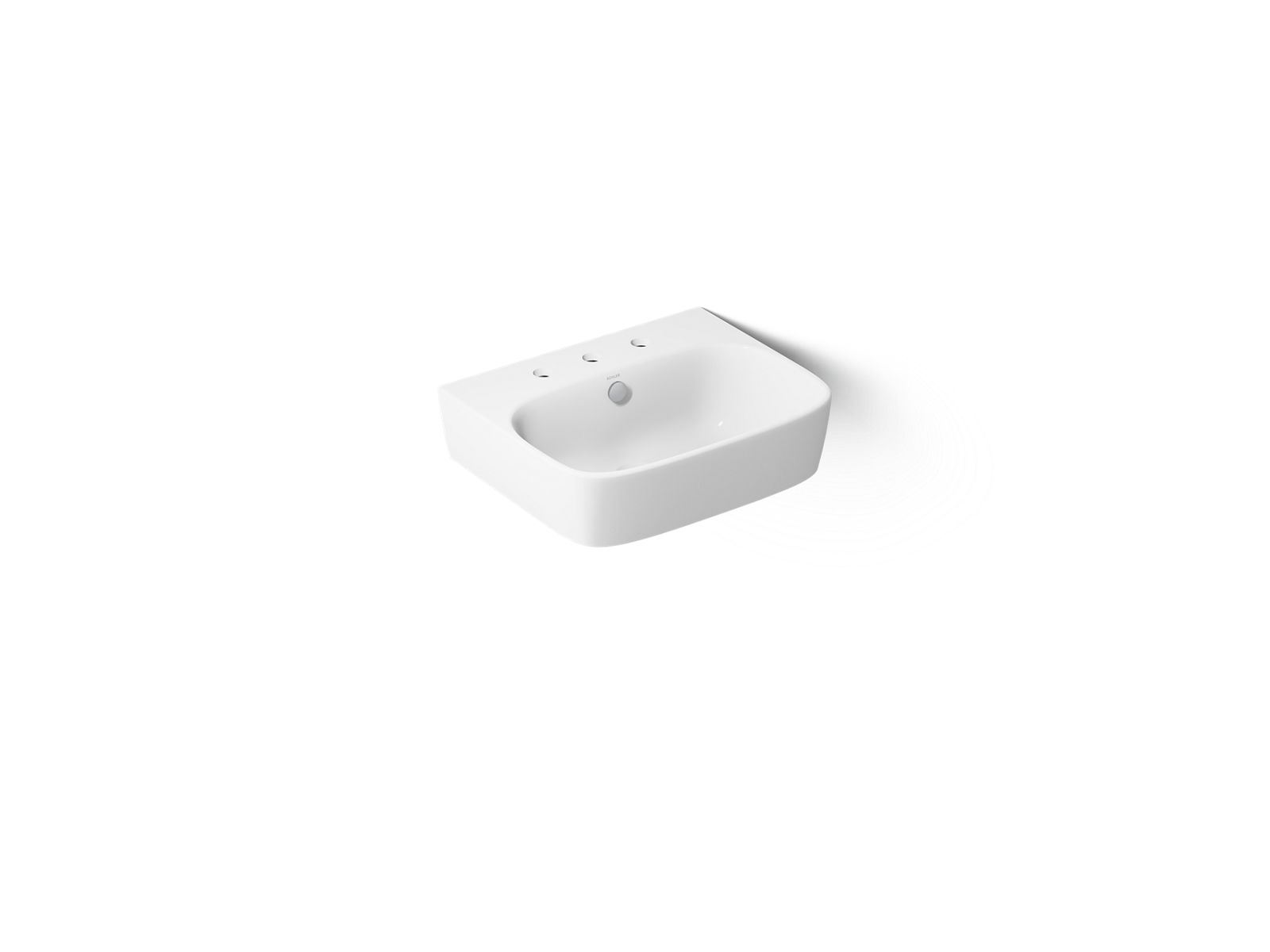 ModernLife 21-3/4" rectangular wall-mount bathroom sink