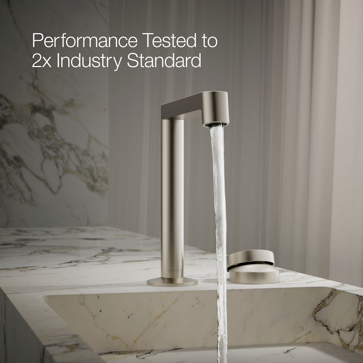 Components Rocker Bathroom Sink Faucet Handle | K-77963-8A | KOHLER