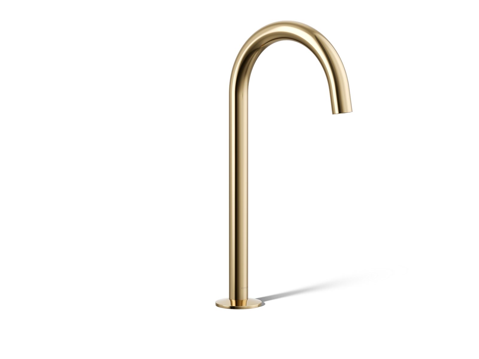 Components Bathroom sink faucet spout with Tube design, 1.2 gpm