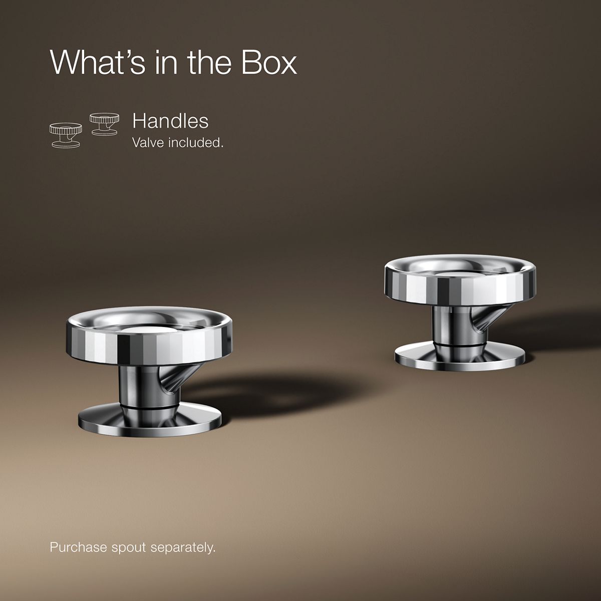 Components Industrial Bathroom Sink Faucet Handles | K-77974-9