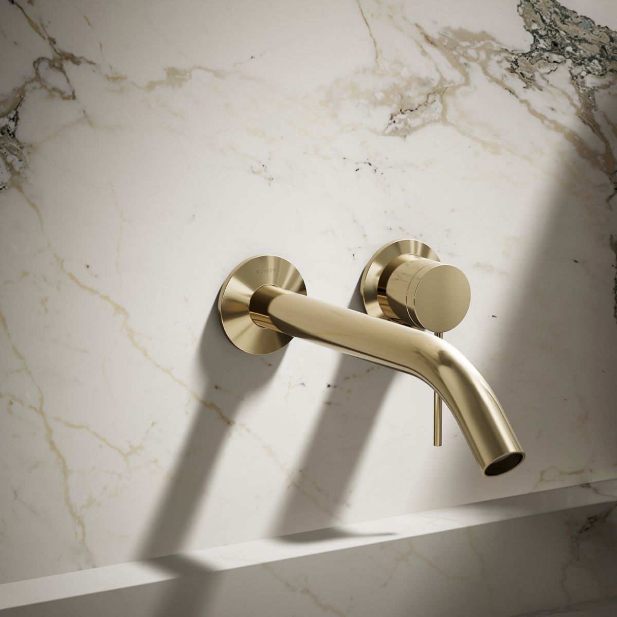 Components Wall-Mount Bathroom Sink Faucet Handle | K-77980-4A