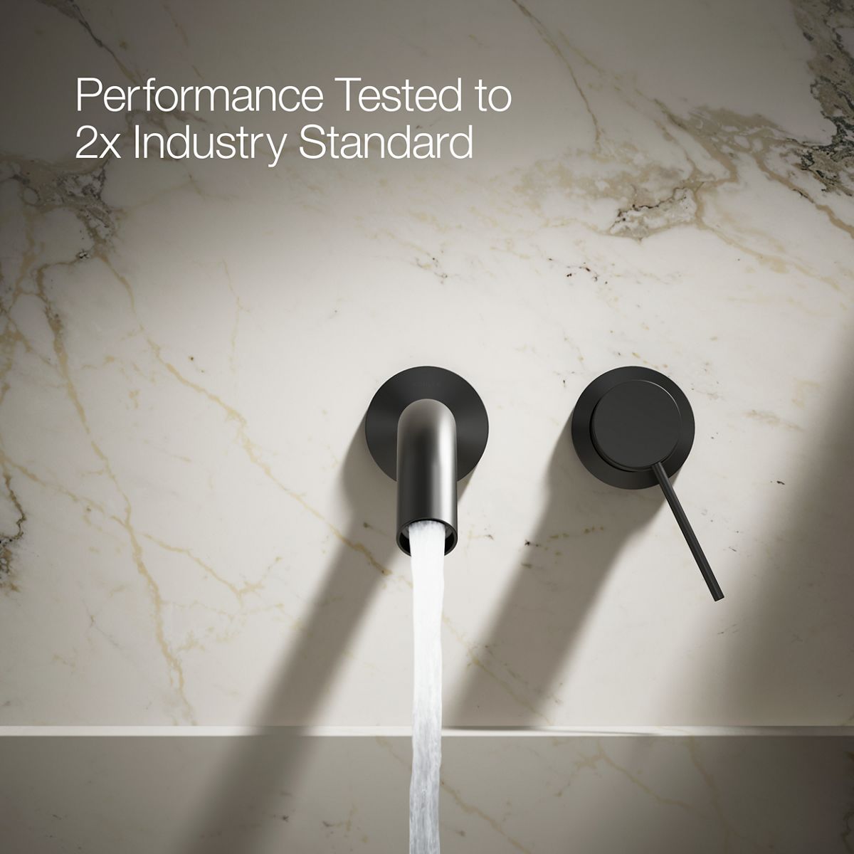 KOHLER | 77980-4A | Components™| Wall-mount bathroom sink faucet