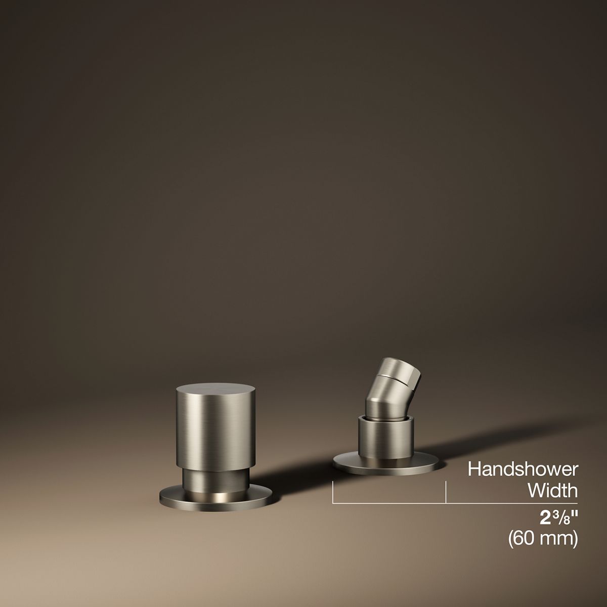 3/4 view of product with dimensions