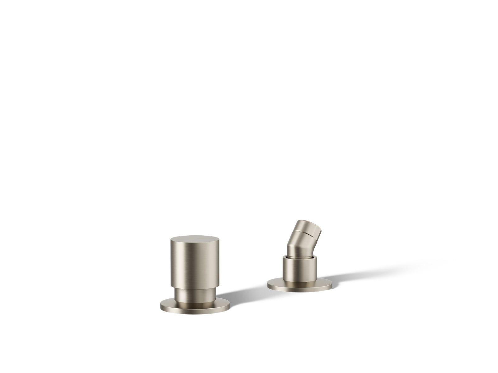 Components Deck-mount handshower holder and two-way diverter valve