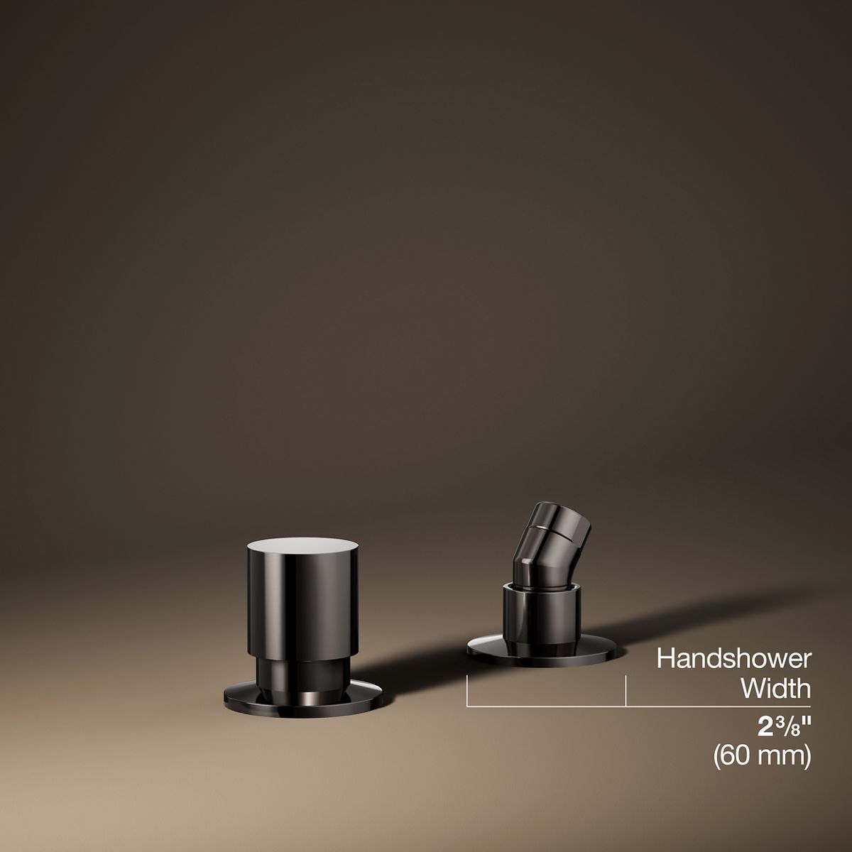 Components Deck-Mount Handshower Holder and Two-Way Diverter Valve