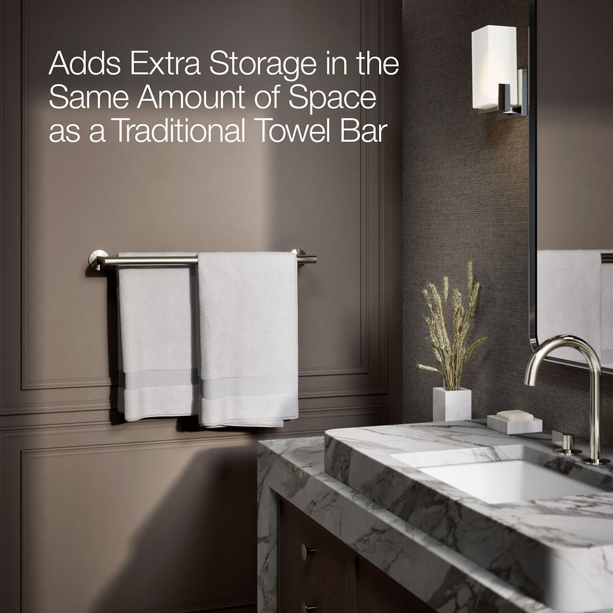 フェラーリ Ristorante Cavallino 750ml×2本 未開栓 KOHLER | 78375 | Components™| Double towel bar