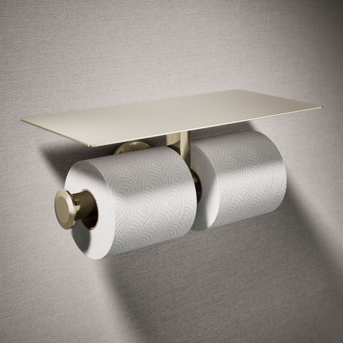 KOHLER | 78384 | Components™| Covered double toilet paper holder