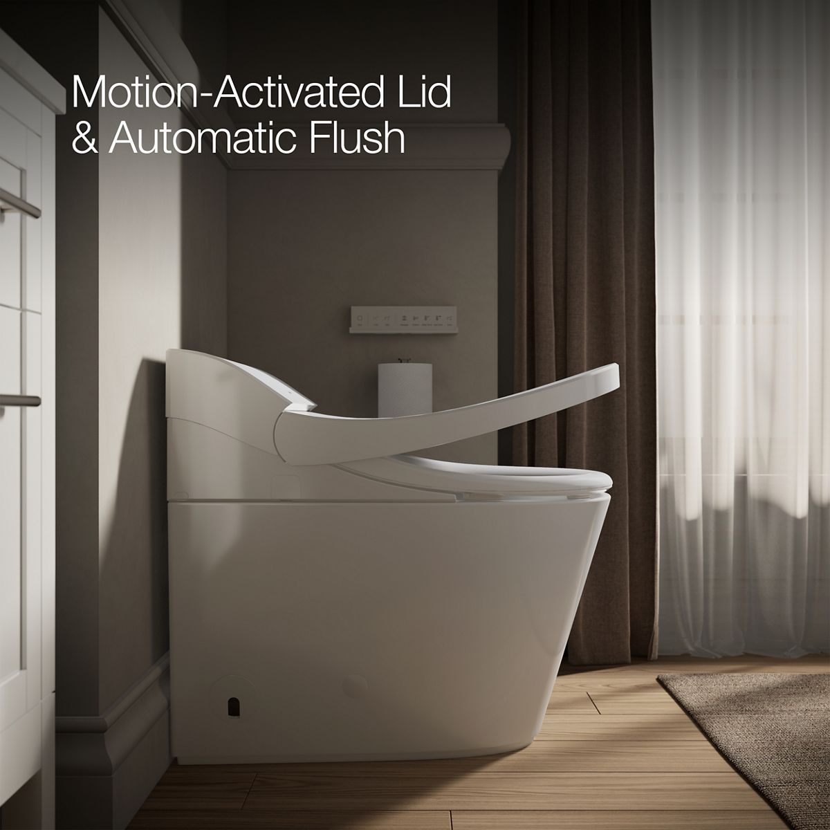 Products in use in close room view