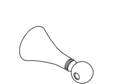 3/4 view of product