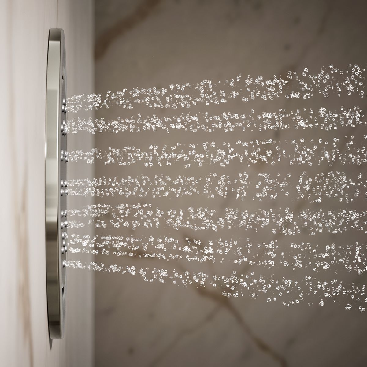 KOHLER | K-77119 | WaterTile Round Body Spray with Katalyst, 1.0 GPM