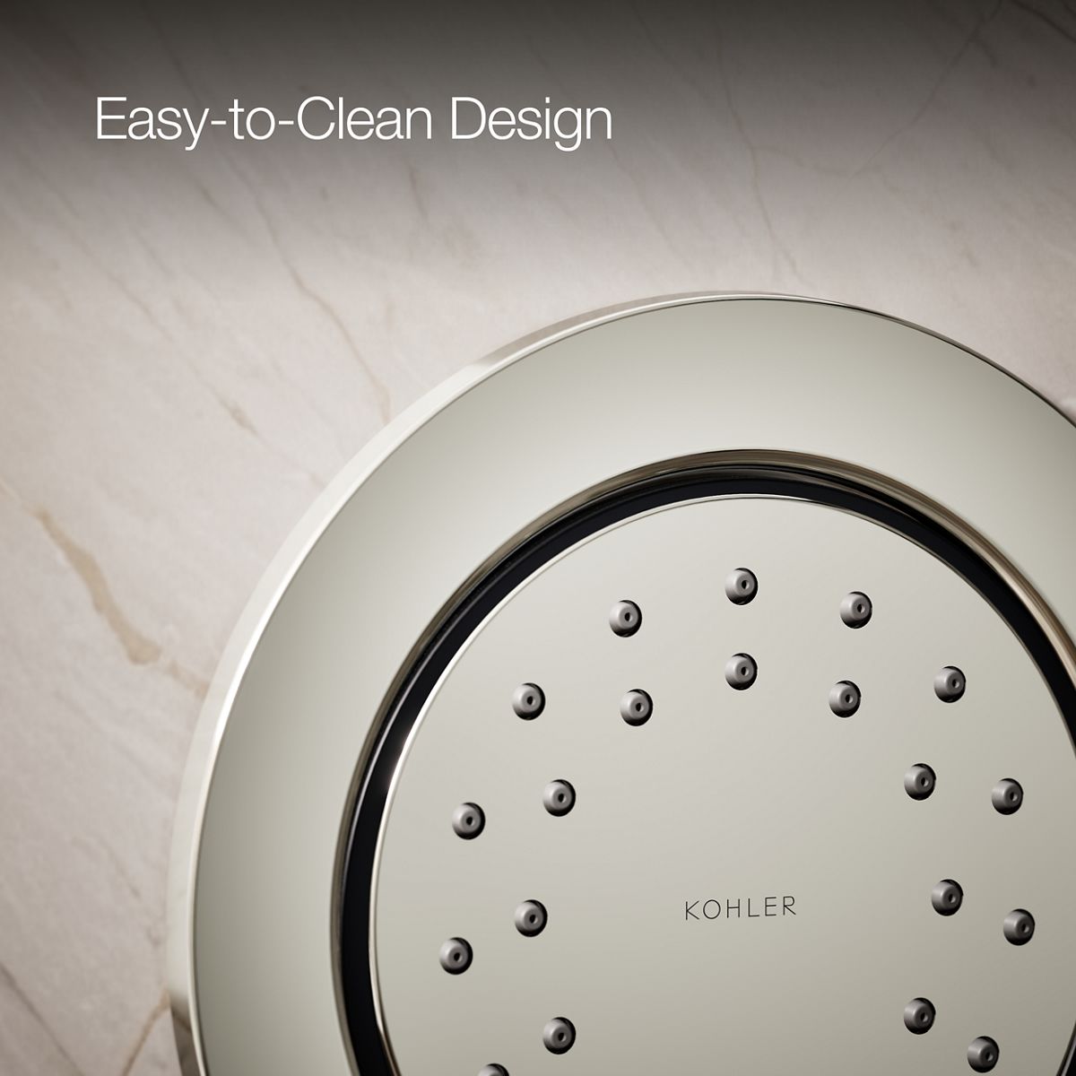 KOHLER | K-77119 | WaterTile Round Body Spray with Katalyst, 1.0 GPM