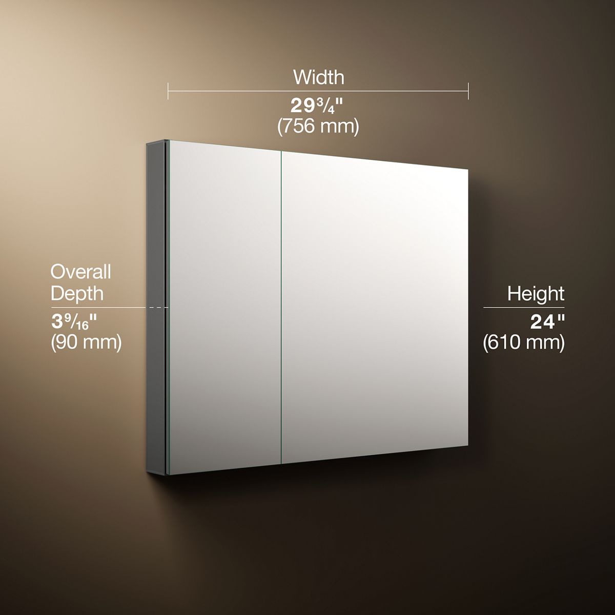 Maxstow Medicine Cabinet, 30