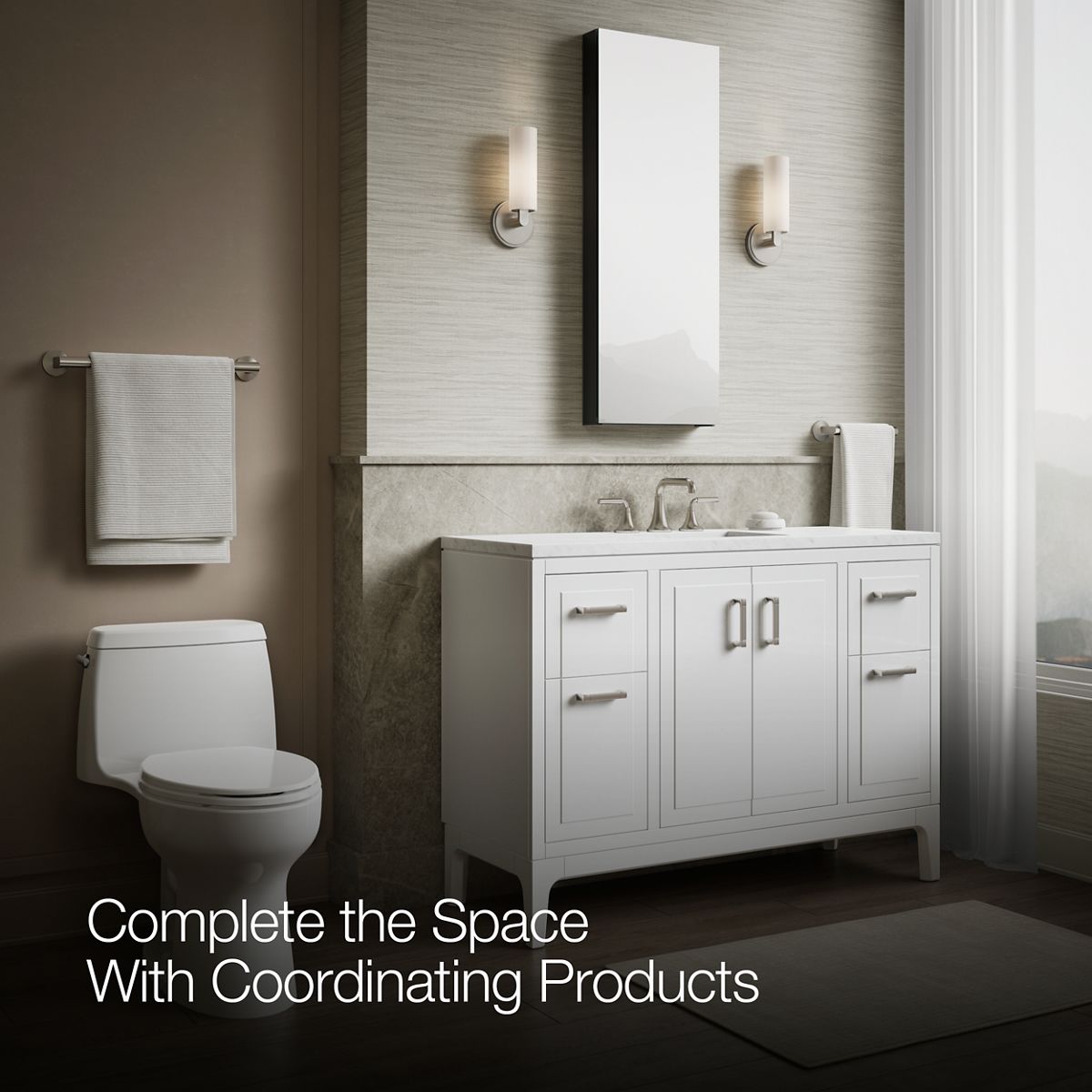 Up to 3 walls & multiple product categories visible