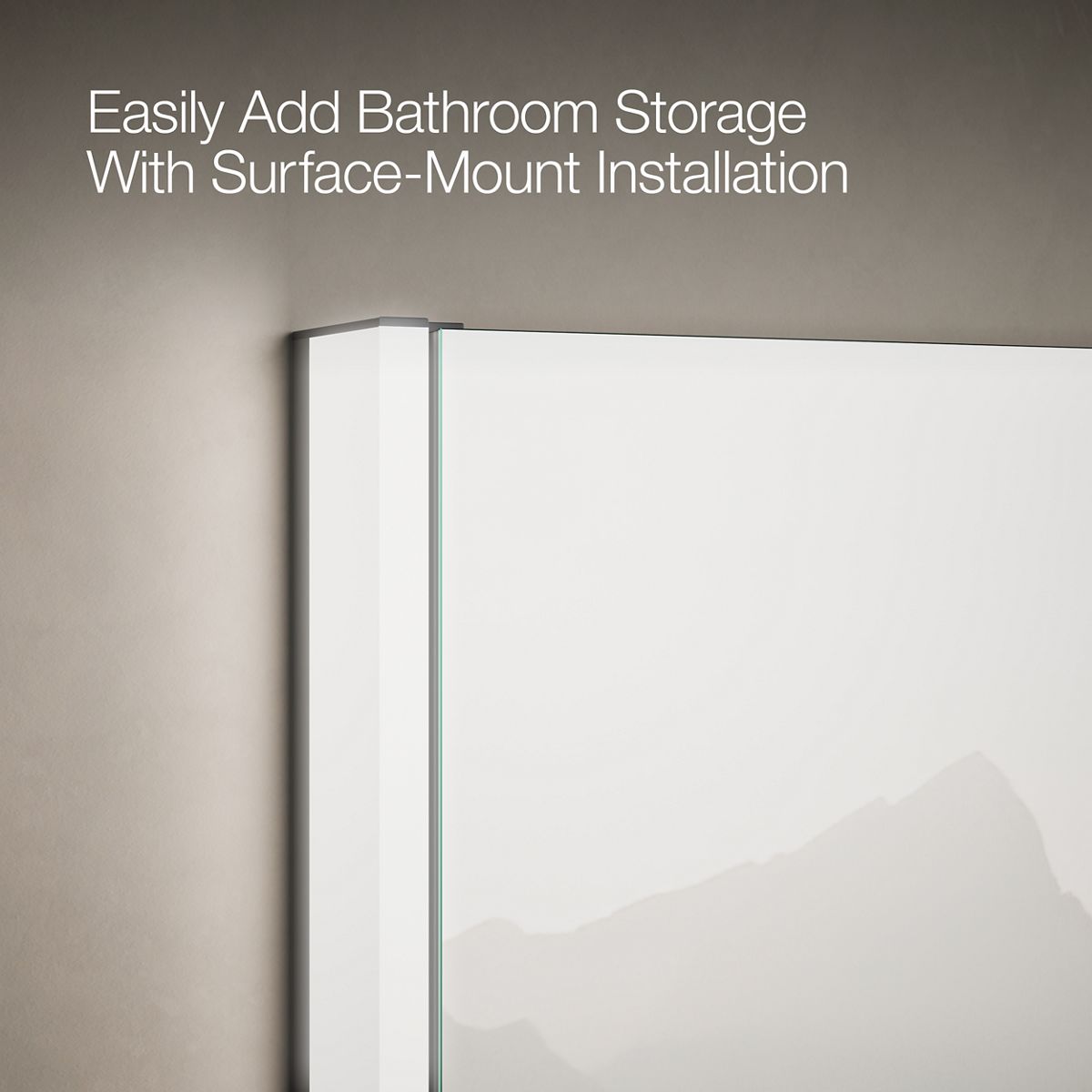 Maxstow Lighted Medicine Cabinet | K-81148-SLE | KOHLER