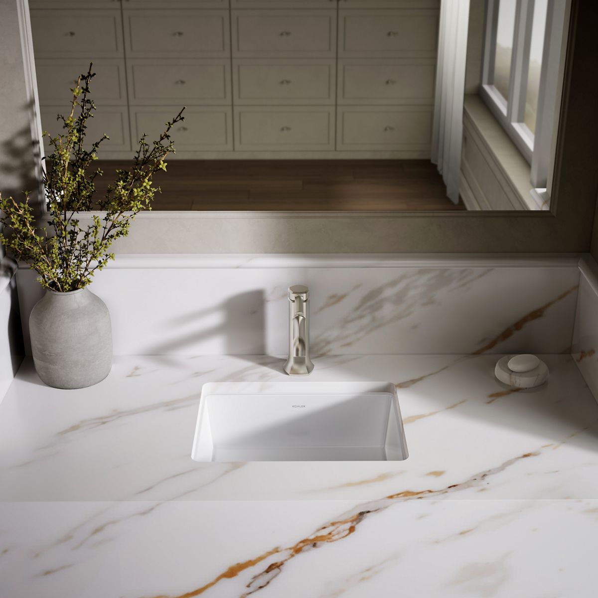 Verticyl Undermount Rectangular Sink | K-8189 | KOHLER