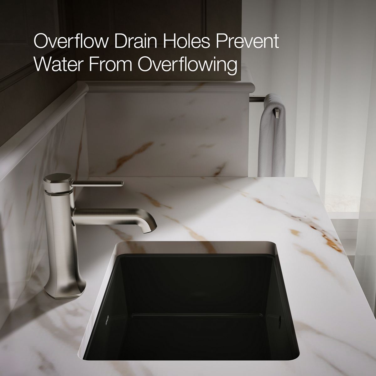 【mook】 Verticyl Undermount Rectangular Sink | K-8189 | KOHLER