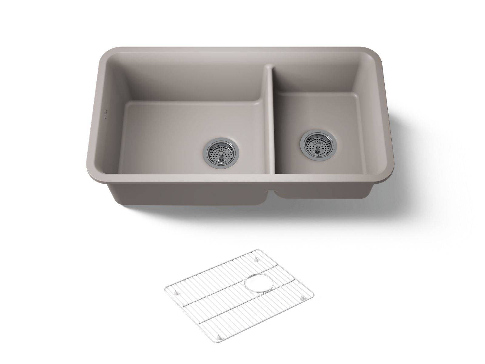 Cairn 33-1/2" undermount double-bowl kitchen sink