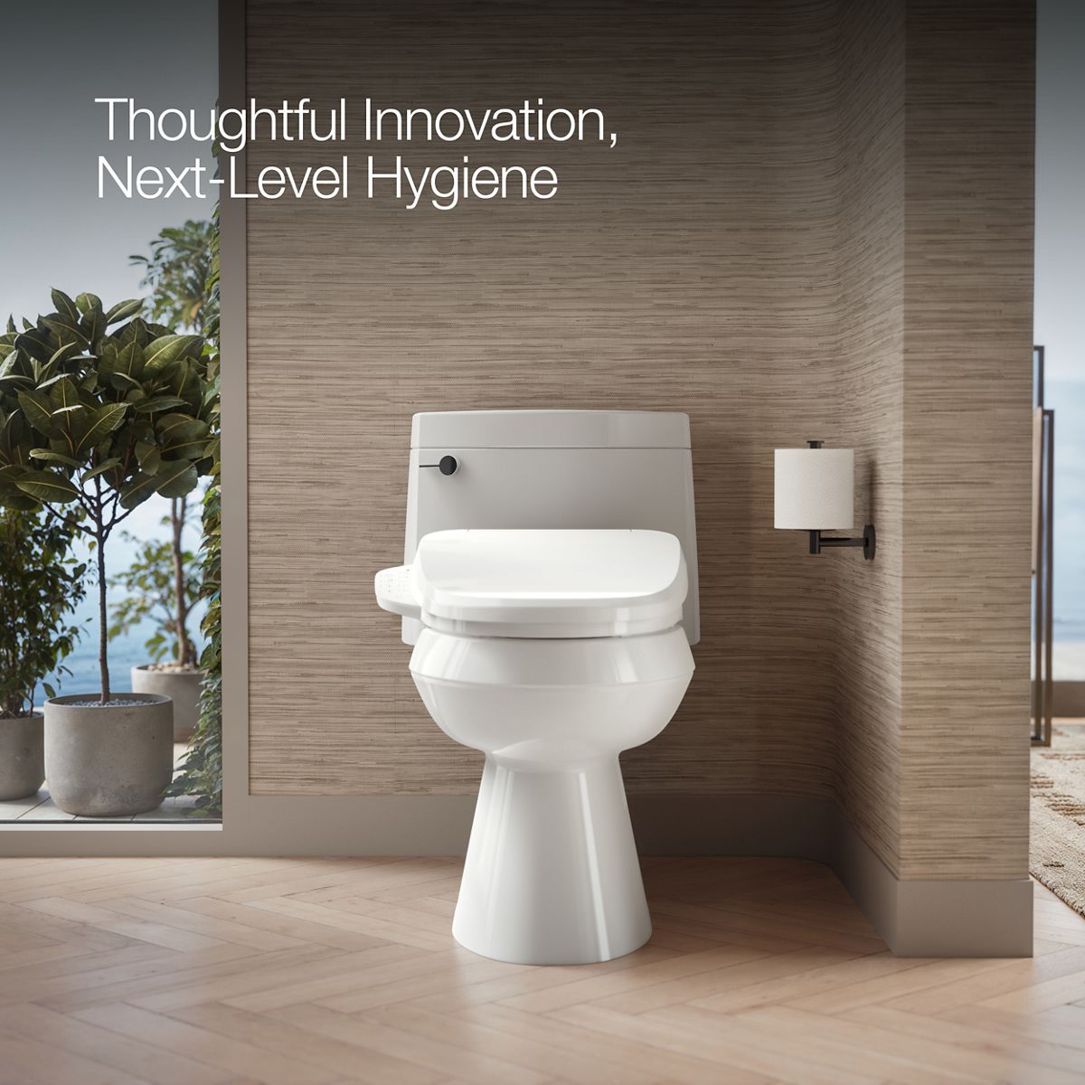 Up to 2 walls & multiple product categories visible, 1-point perspective