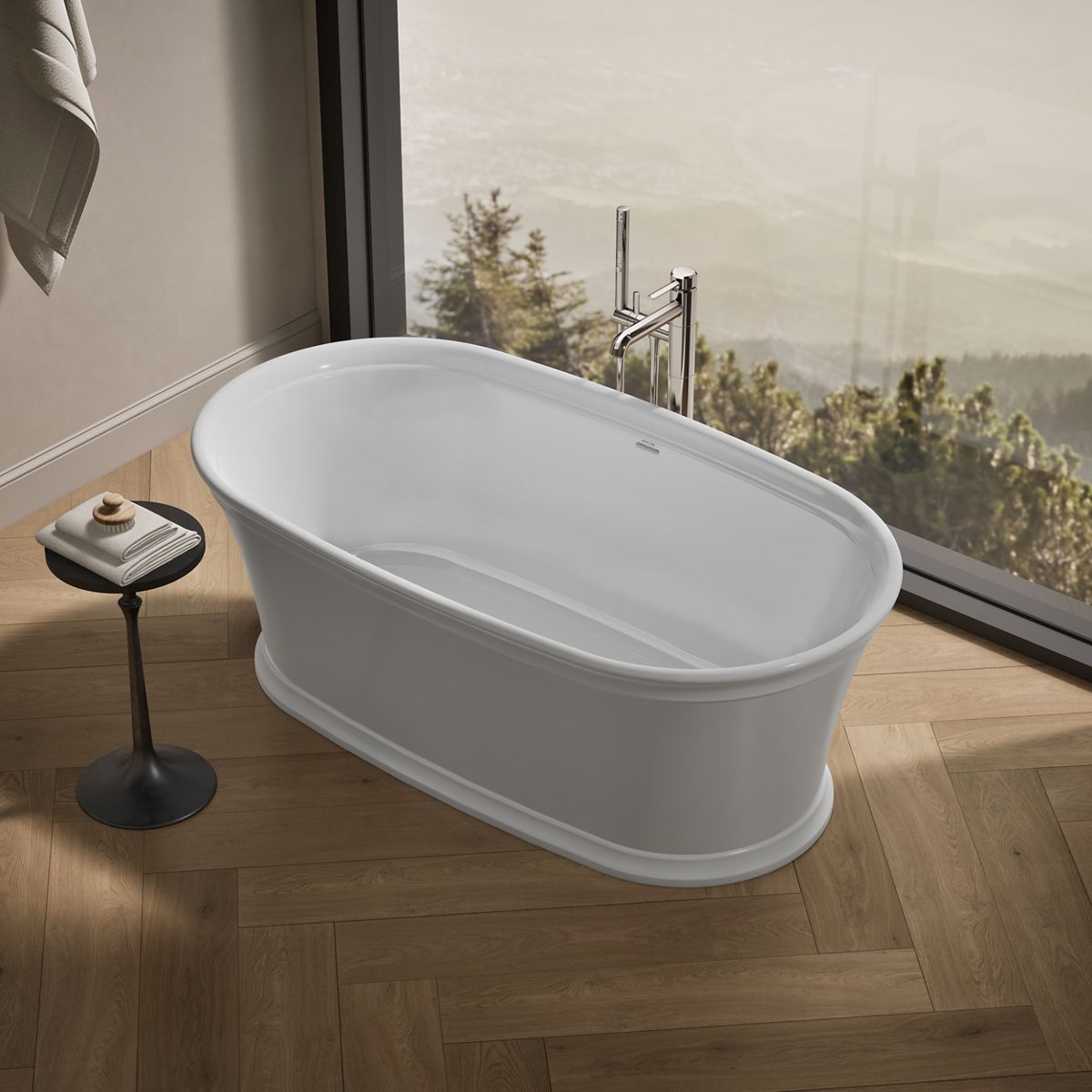 Products in use in close room view